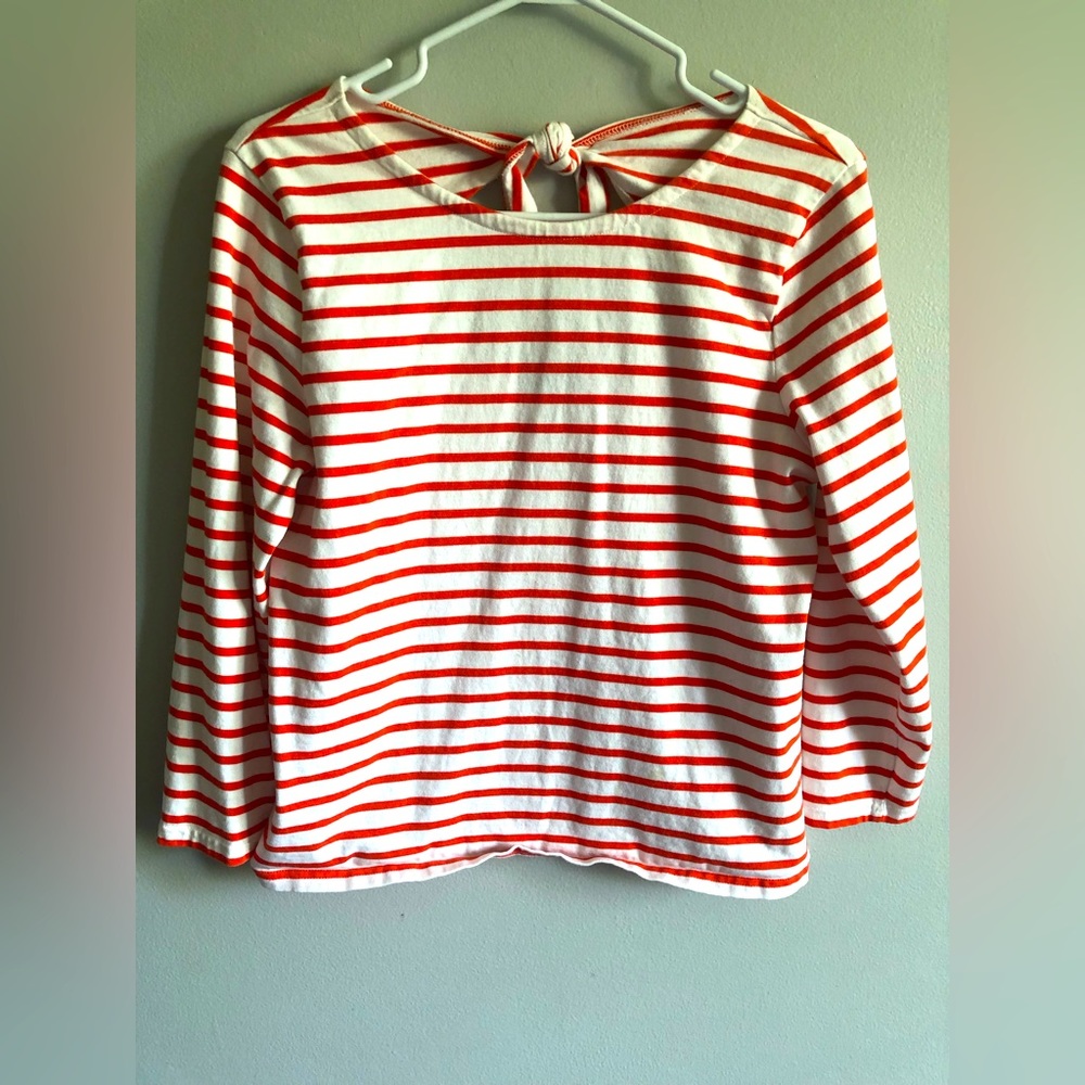 J Crew boat neck blouse